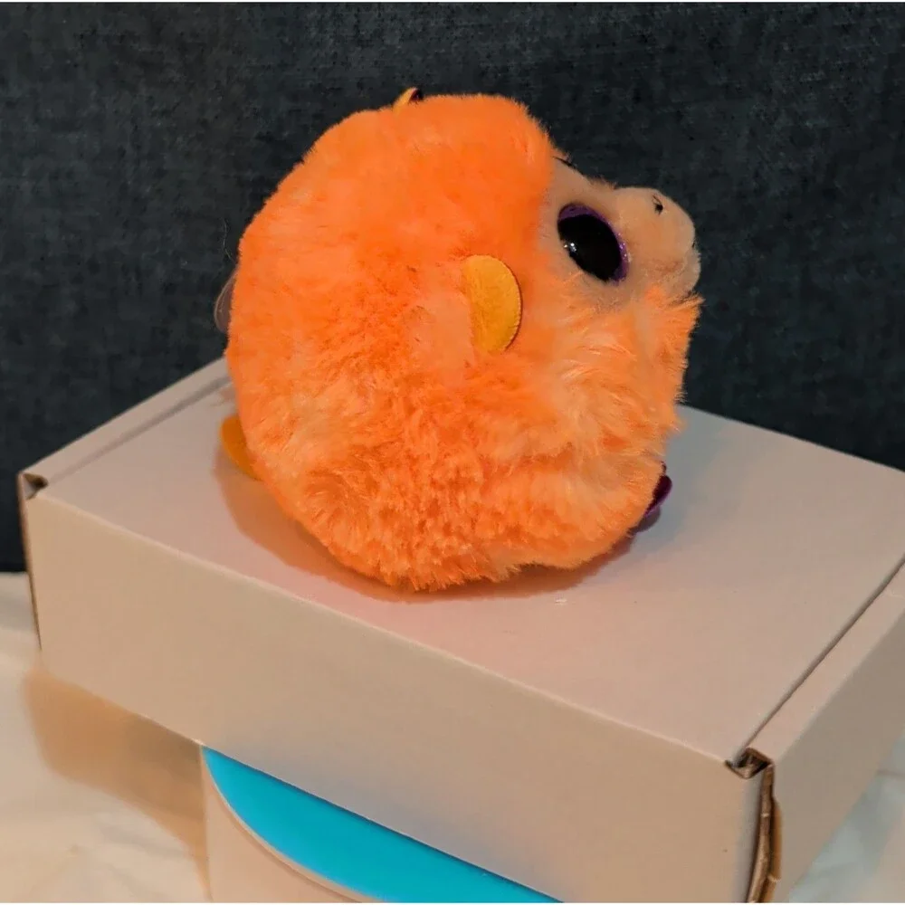 Ty Puffies Coconut The Monkey Plush Toy Orange 3